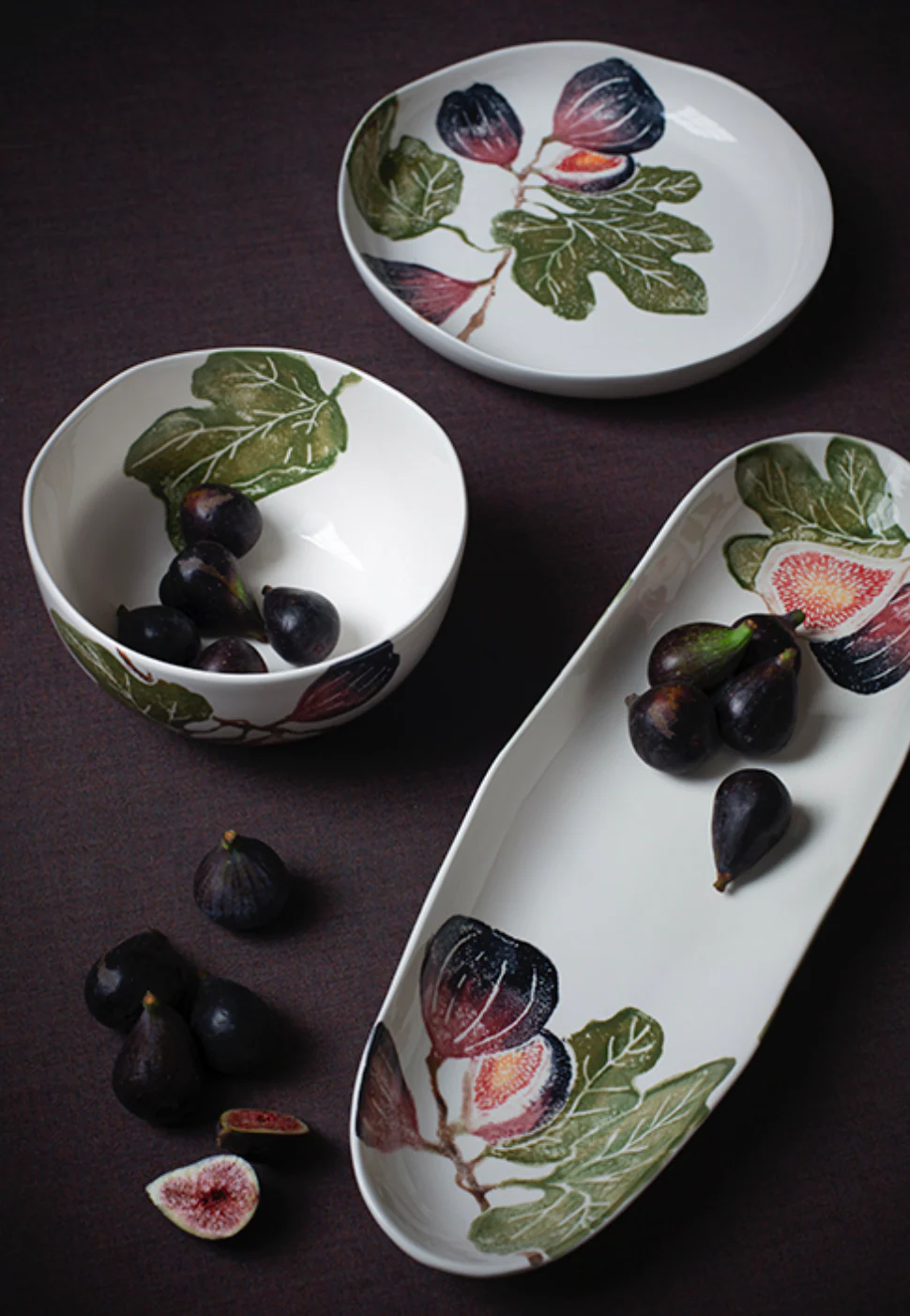 Bliss Home Fig Oval Shallow Platter - Image 6