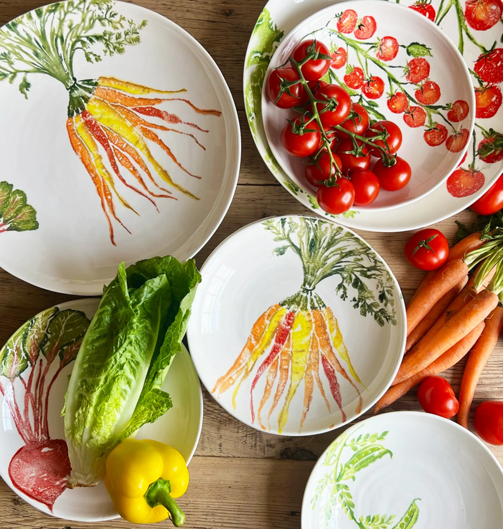 Bliss Home Large Serving Dish, Vine Tomatoes - Image 4