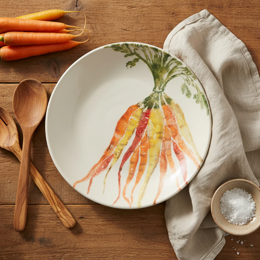 Bliss Home Supper Bowl, Heritage Carrots - Image 3