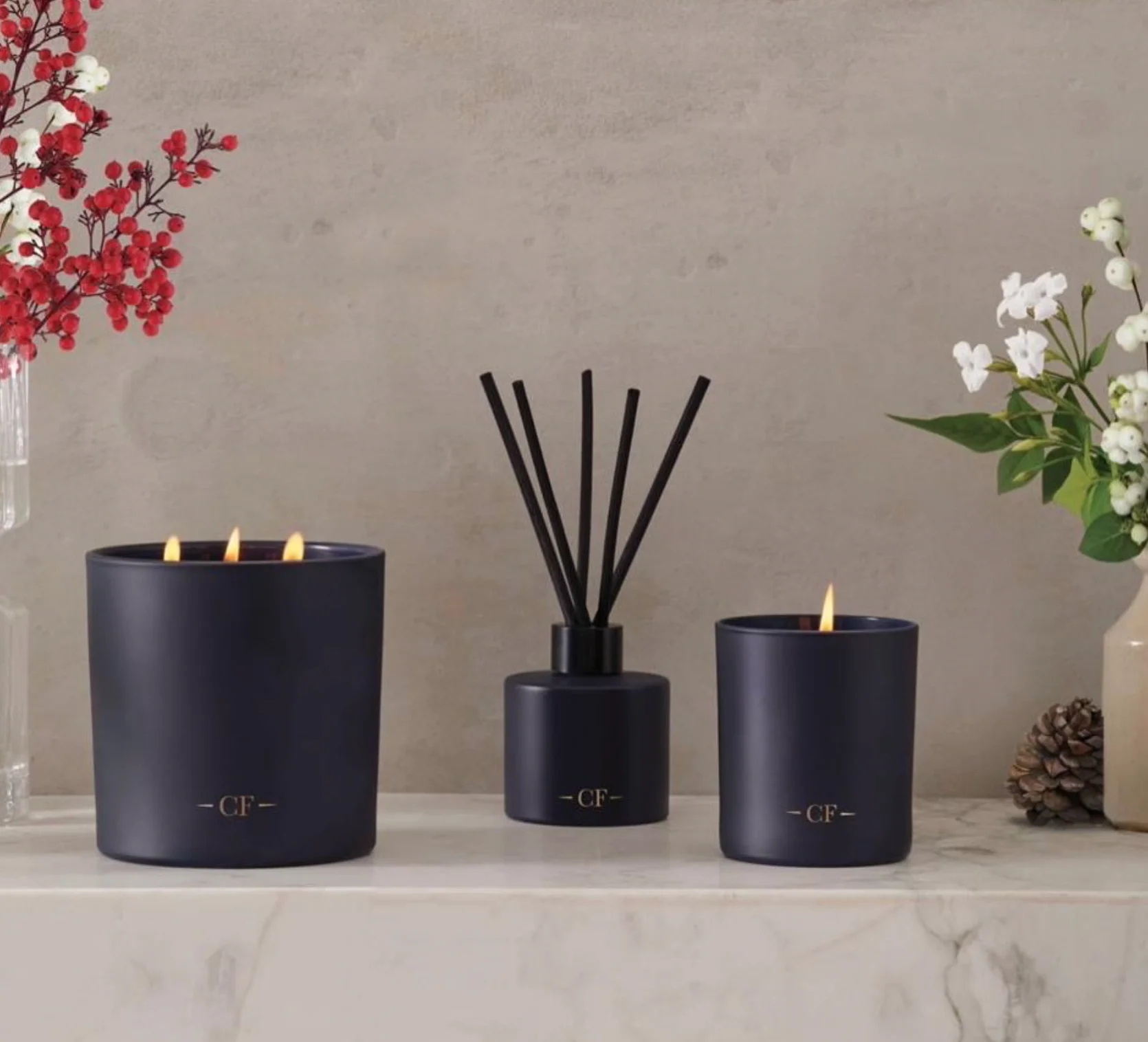 Charles Farris Grand Cascade Reed Diffuser, Smoky Cedar, Moss and Amber - Image 6