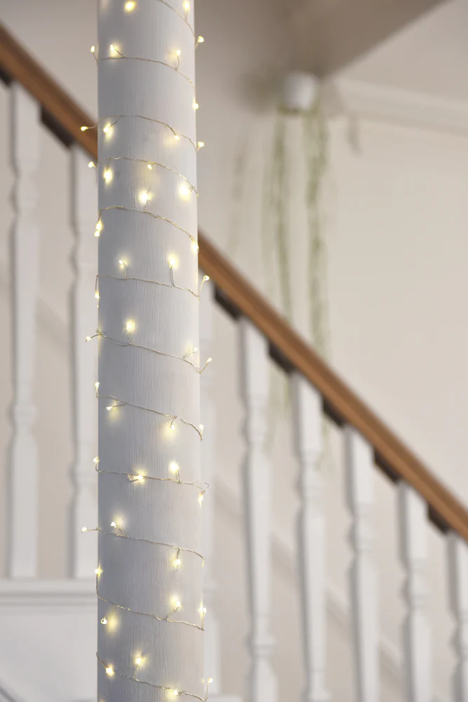Cluster LED Fairy Light Silver 15 Meters (Mains Powered) - Image 6