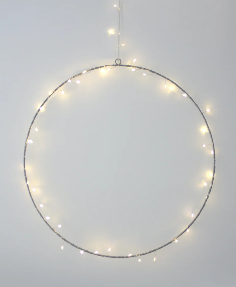 Cluster LED Fairy Light Silver 15 Meters (Mains Powered) - Image 9