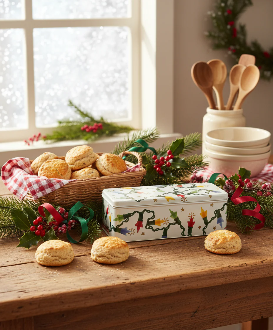 Emma Bridgewater Deep Rectangular Storage Tin,Fairy Lights - Image 3