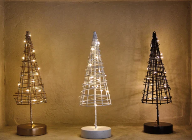 LED Table Tree, White - Image 4