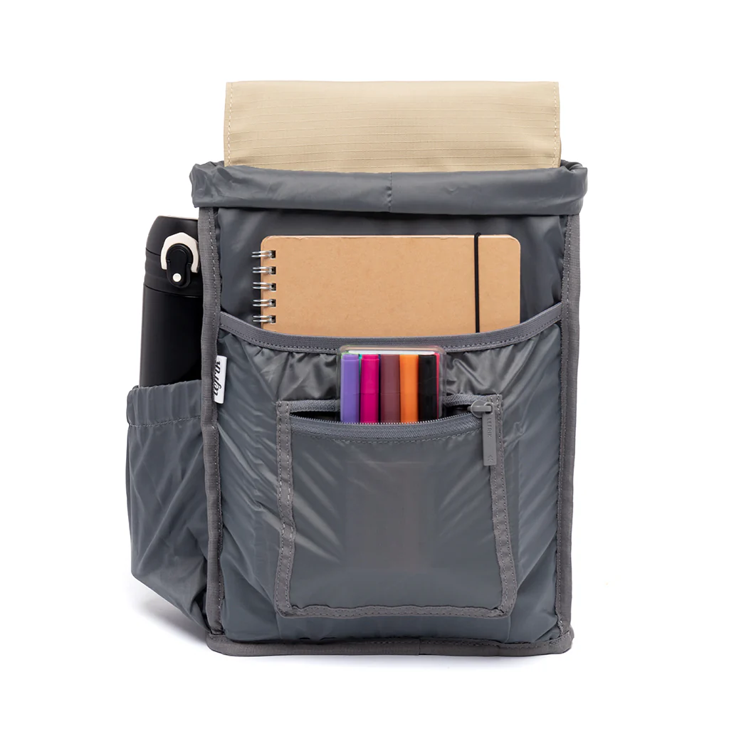 Lefrik Scout Mini Vandra Backpack, Stone - Image 3