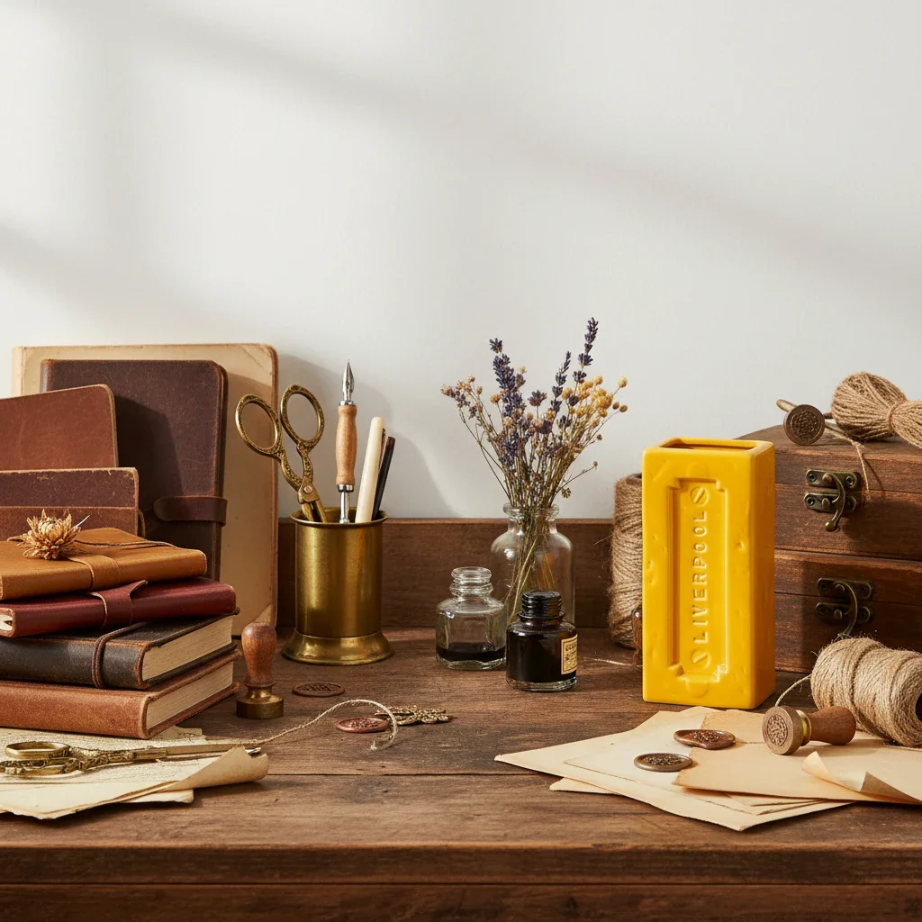 Liverpool Brick Vase, Yellow - Image 3