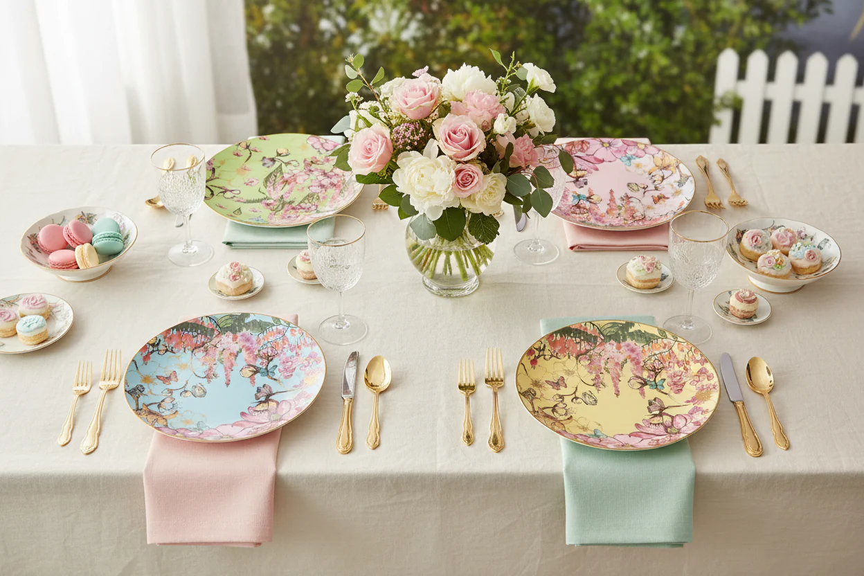Maxwell & Williams Estelle Michaelides Enchantment 12 Piece Coupe Dinner Set - Image 7