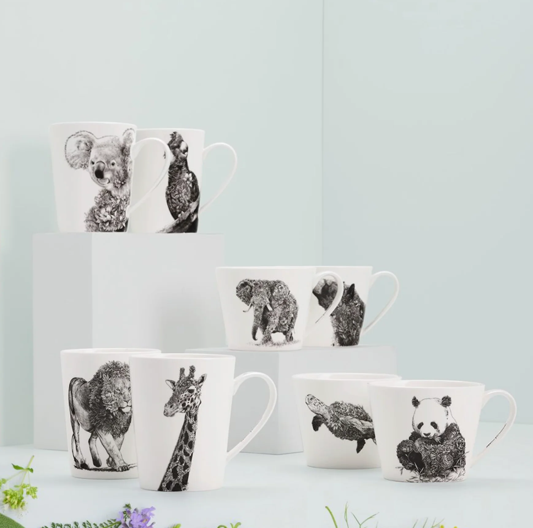 Maxwell & Williams Marini Ferlazzo Wildlife Mug , African Elephant - Image 4