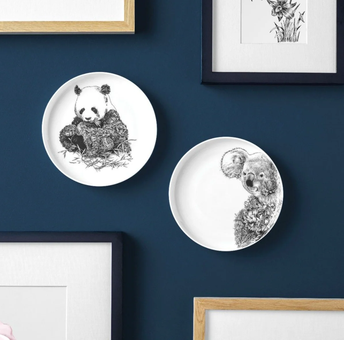 Maxwell & Williams Marini Ferlazzo Wildlife Side Plate, Panda - Image 2