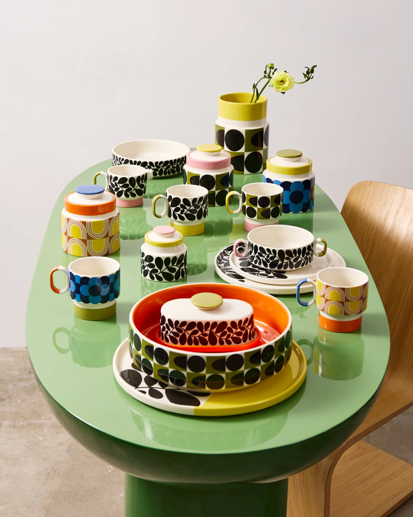 Orla Kiely Sycamore Stripe Cereal Bowl - Image 6