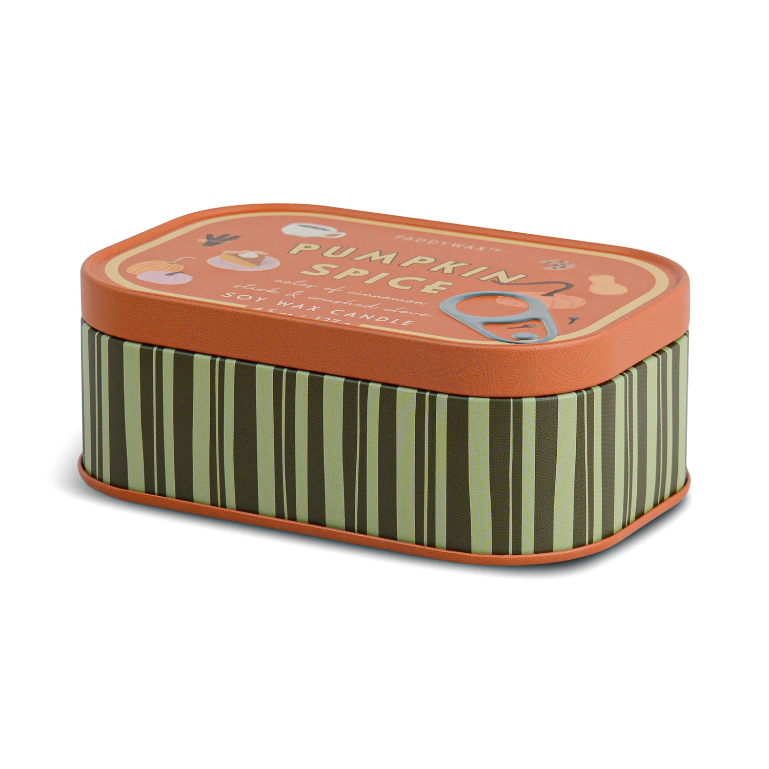 Paddywax Bistro Tin Scented Candle, Pumpkin Spice - Image 2