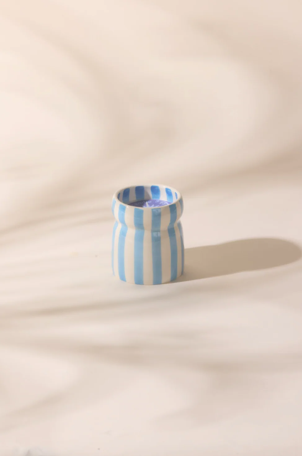 Paddywax Cabana Blue Ceramic Scented Candle, Lost At Sea - Image 3