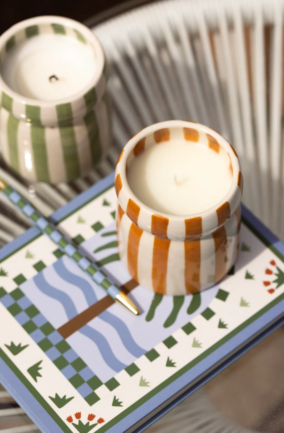 Paddywax Cabana Sage Ceramic Scented Candle, Bora Bora - Image 9