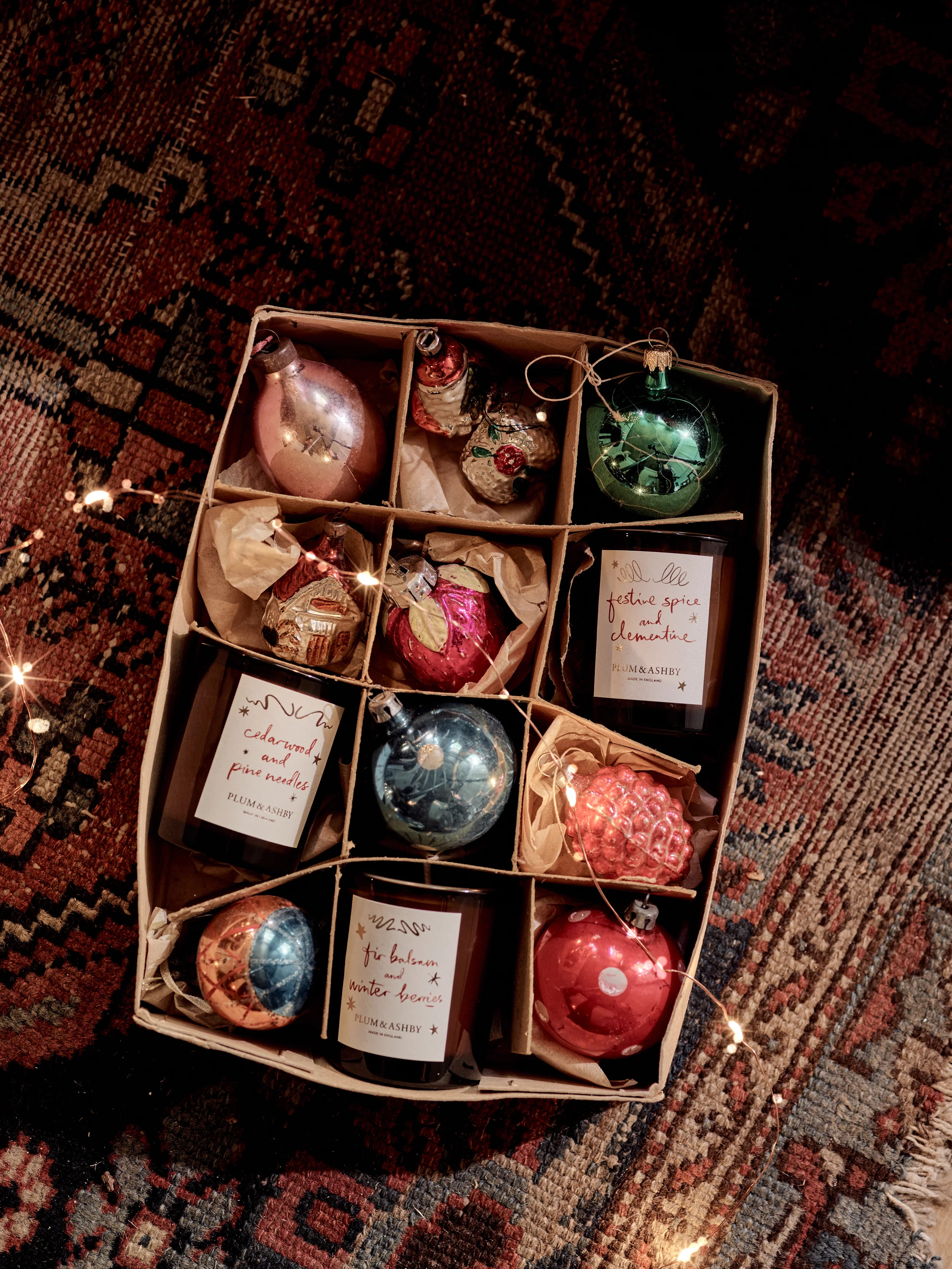 Plum & Ashby Festive Spice & Clementine Scented Votive - Image 9