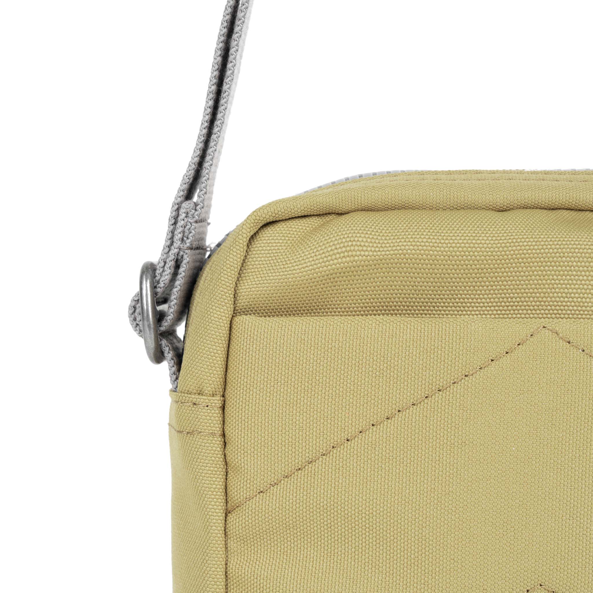 Roka London Bond Crossbody Bag, Khaki (Sustainable Canvas) - Image 6