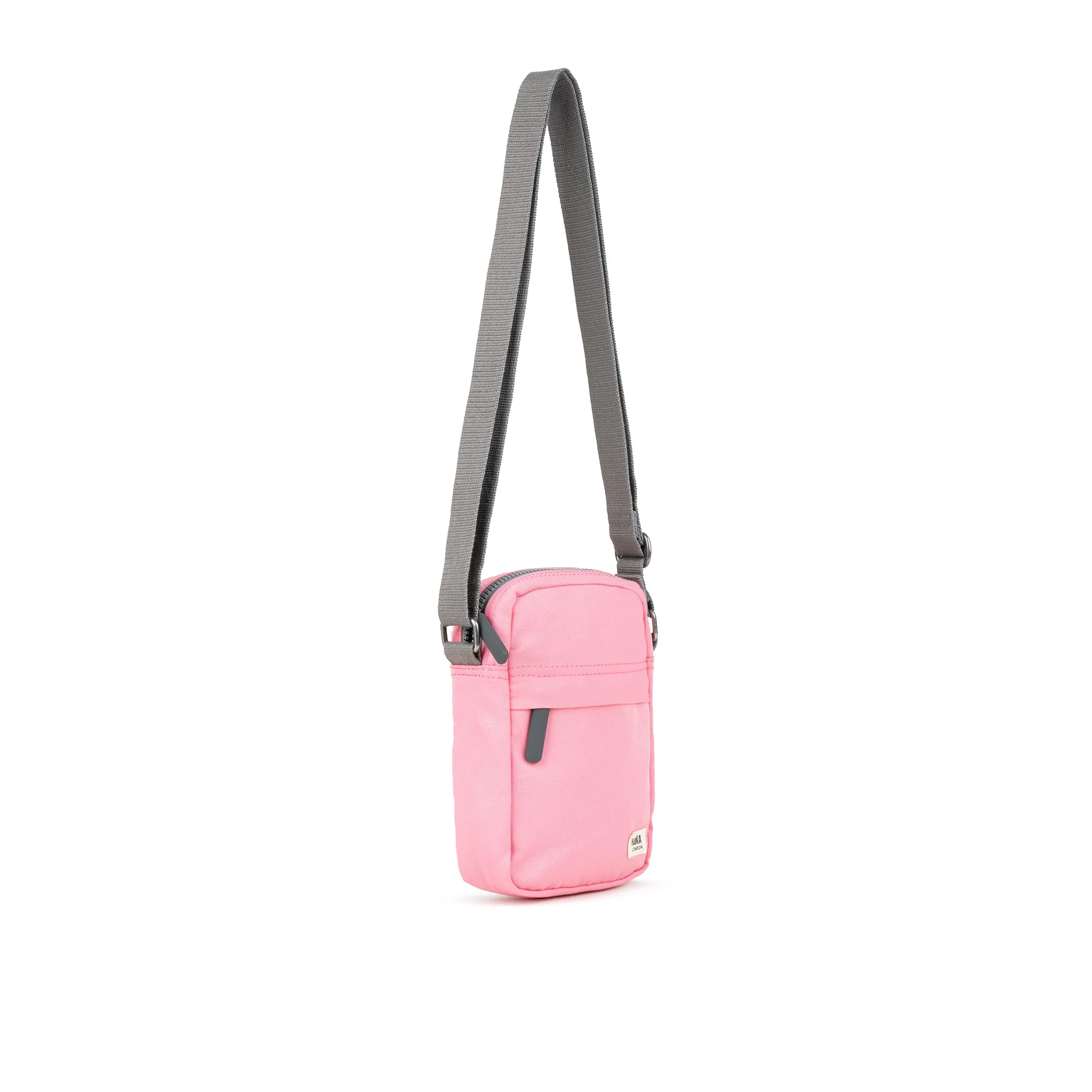 Roka London Bond Crossbody Bag, Rose (Sustainable Canvas) - Image 2