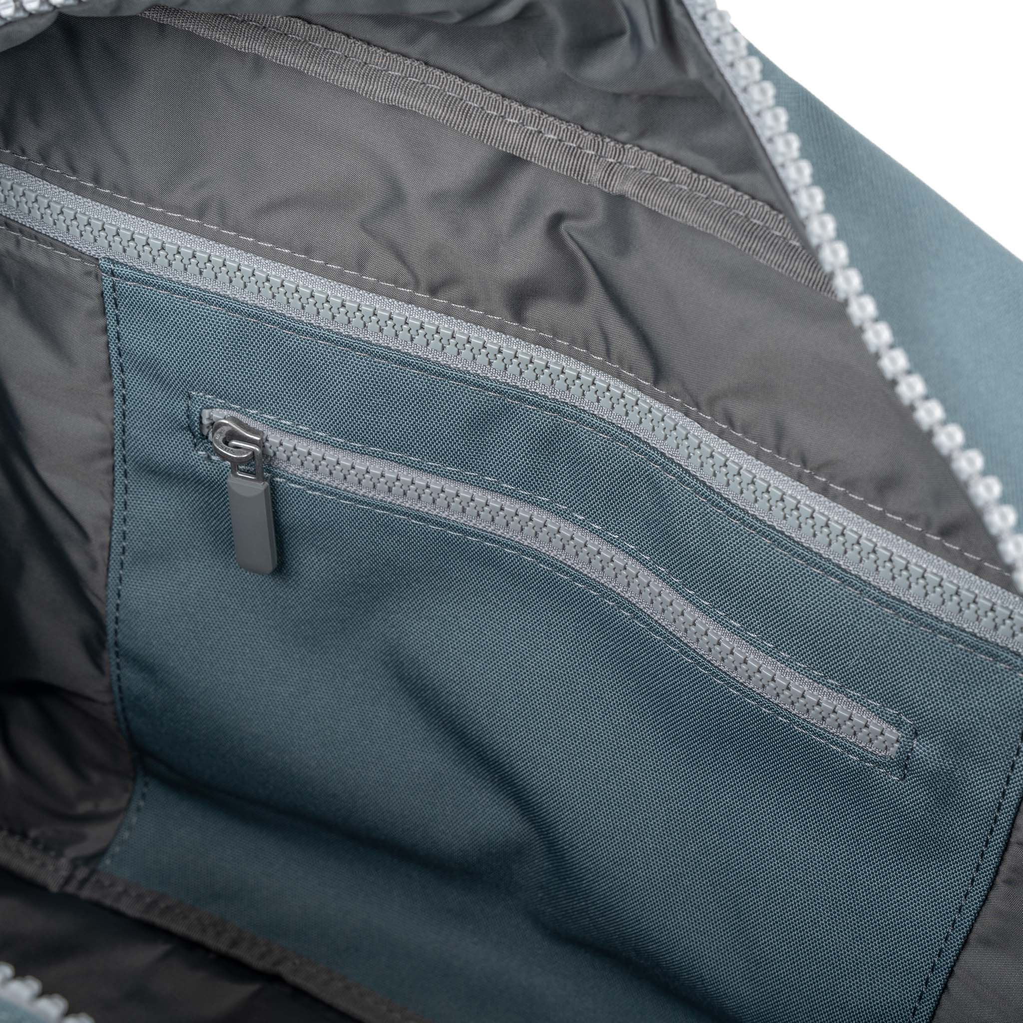 Roka London Gatwick Duffel  Bag, Airforce (Recycled Canvas) - Image 5