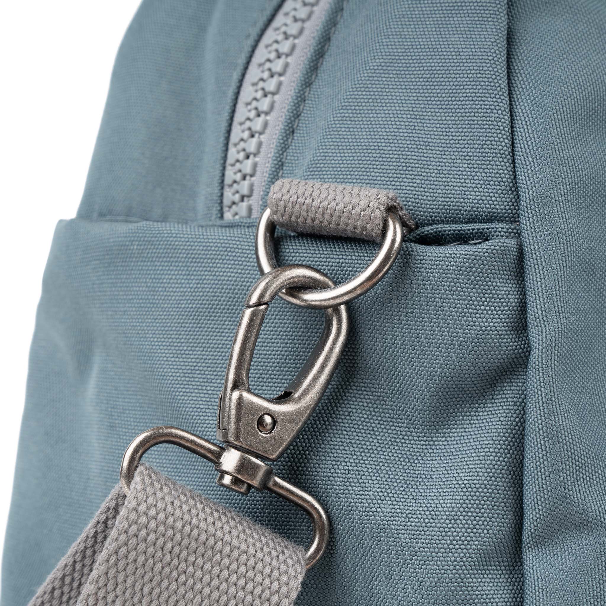 Roka London Gatwick Duffel  Bag, Airforce (Recycled Canvas) - Image 6