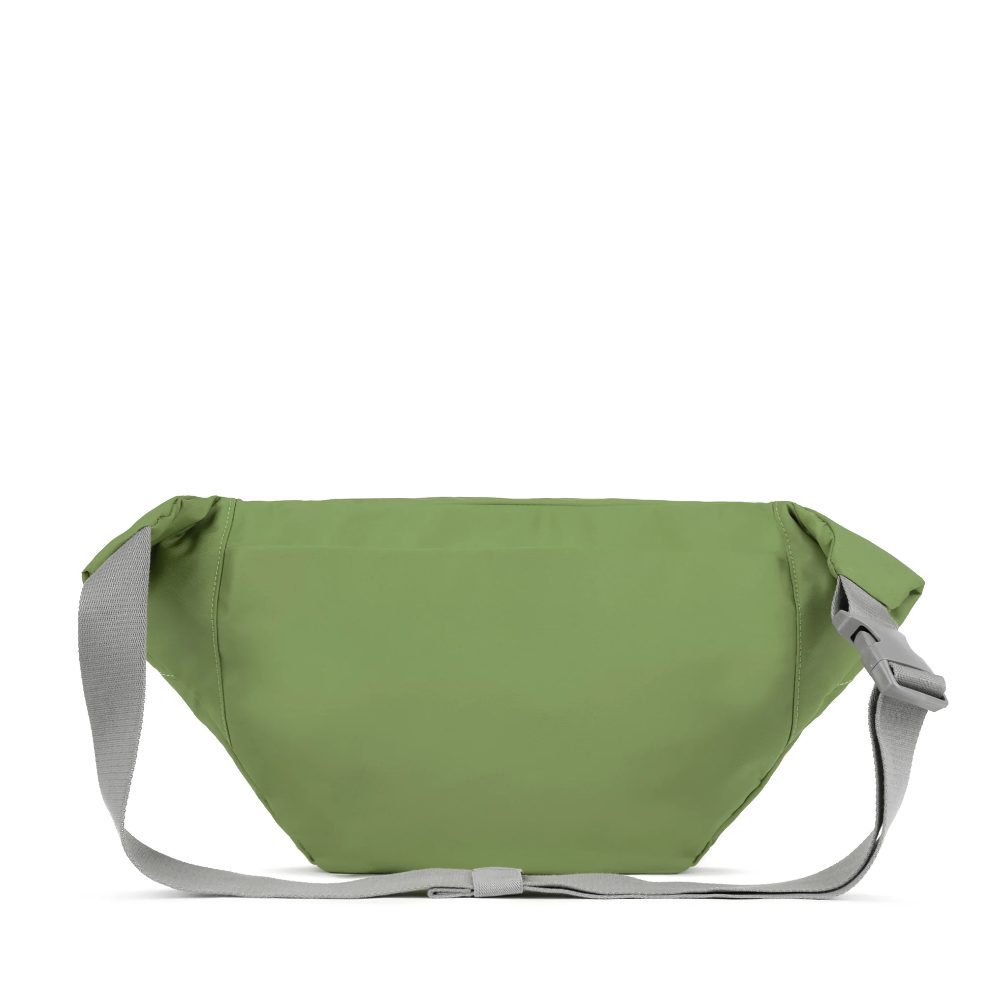 Roka London Oval M Cross Body Bag, Avocado ( Recycled Nylon) - Image 3