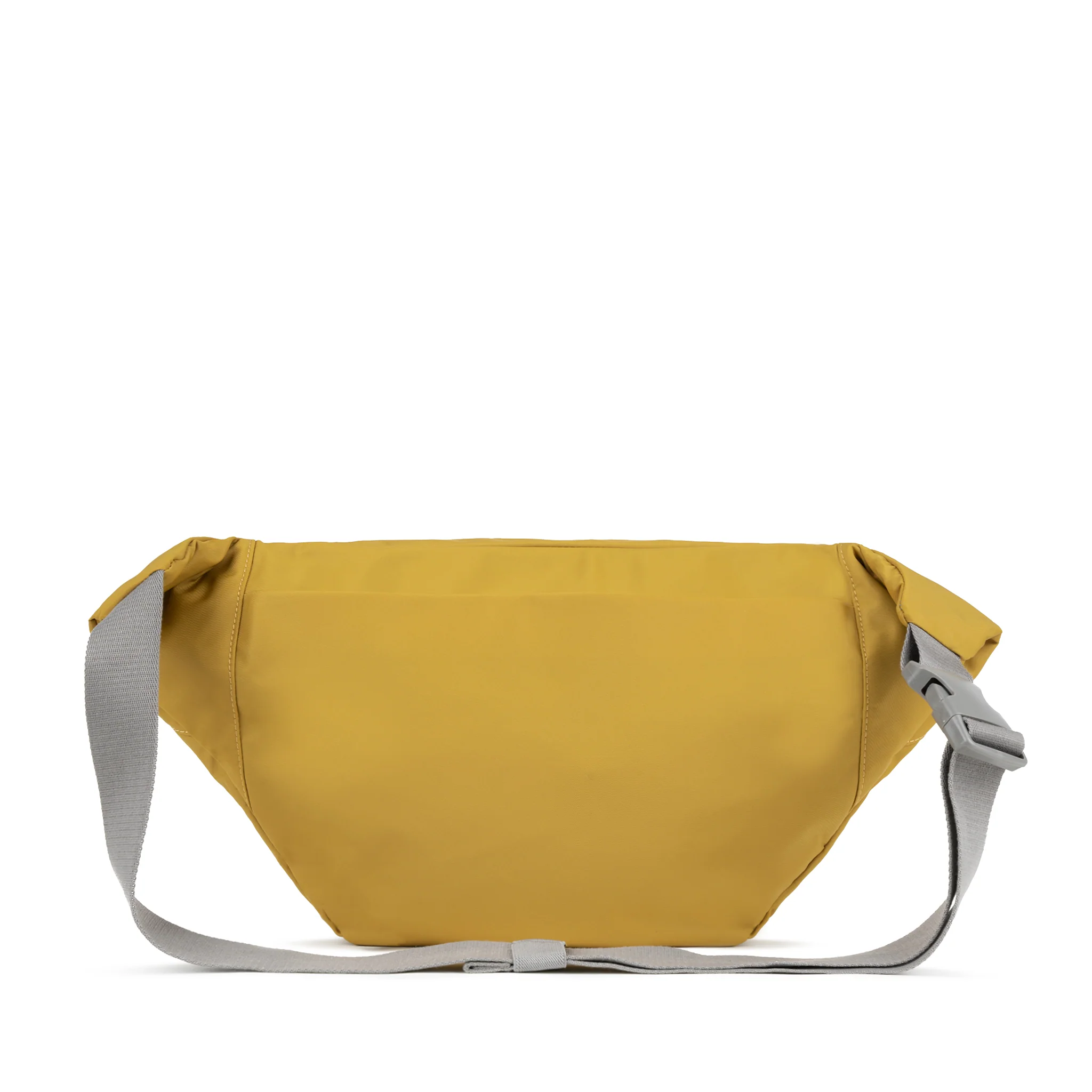Roka London Oval M Cross Body Bag, Corn ( Recycled Nylon) - Image 3