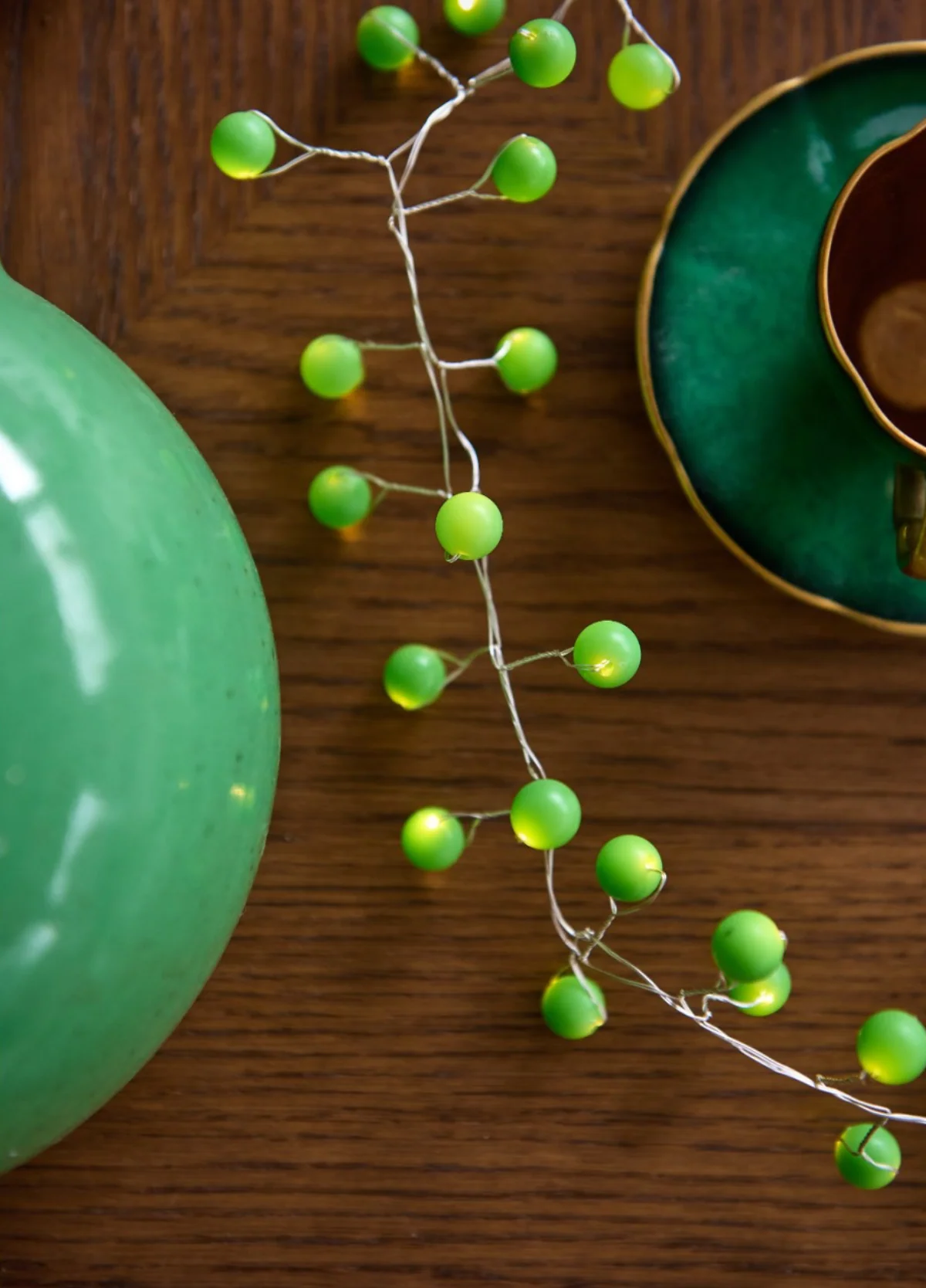 Snowberry LED Fairy Lights, Green(Battery Operated) - Image 2