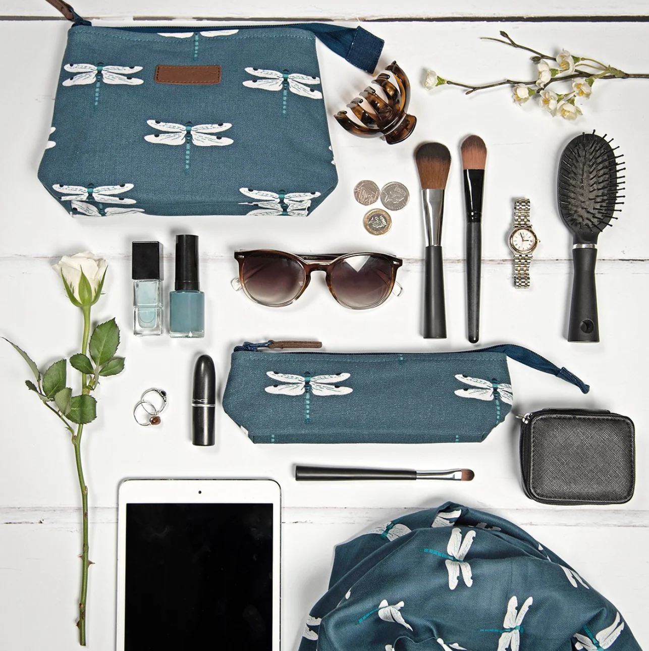 Sophie Allport Wash Bag, Dragonfly - Image 3