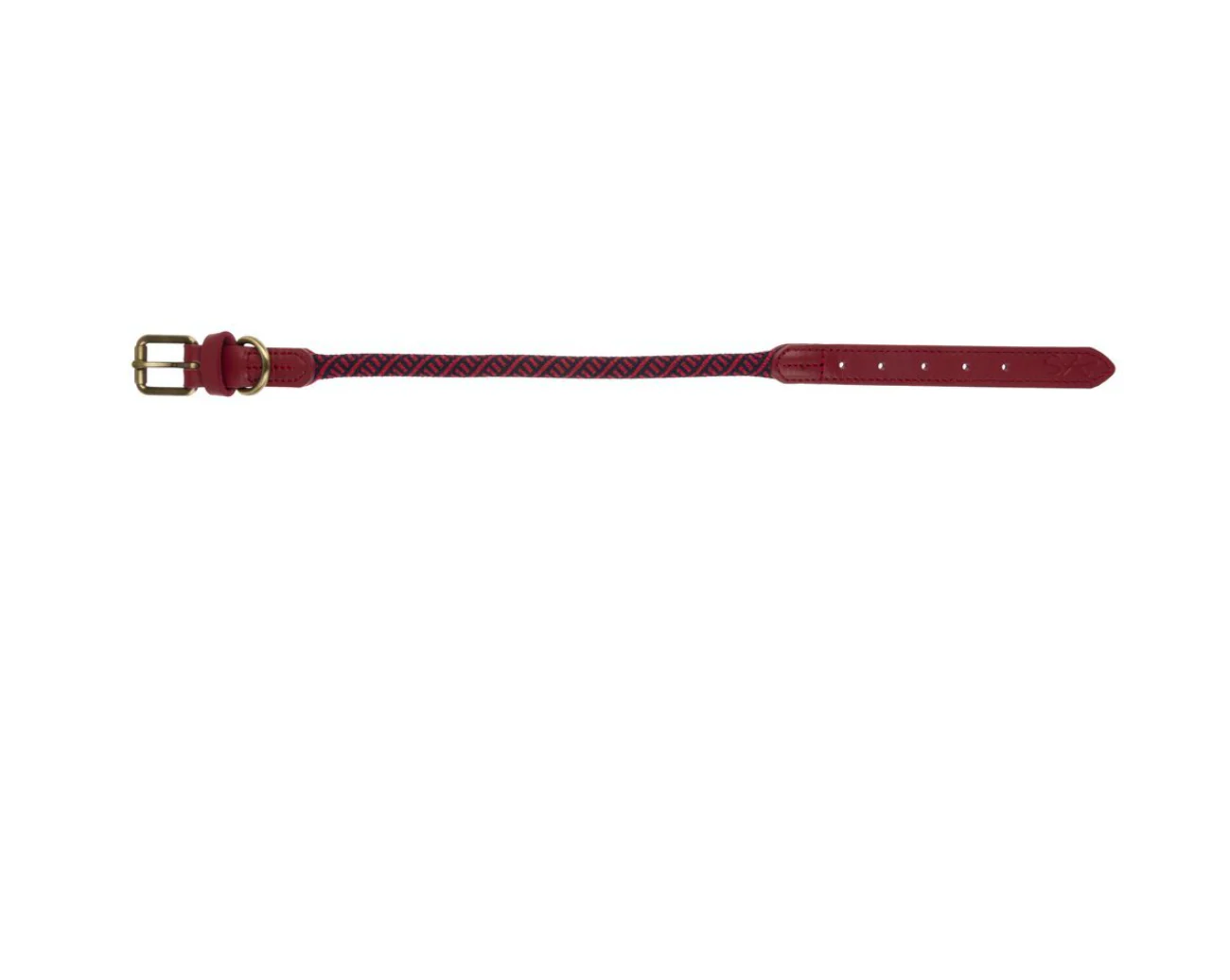 Sophie Allport Rope Dog Collar, Red - Image 4