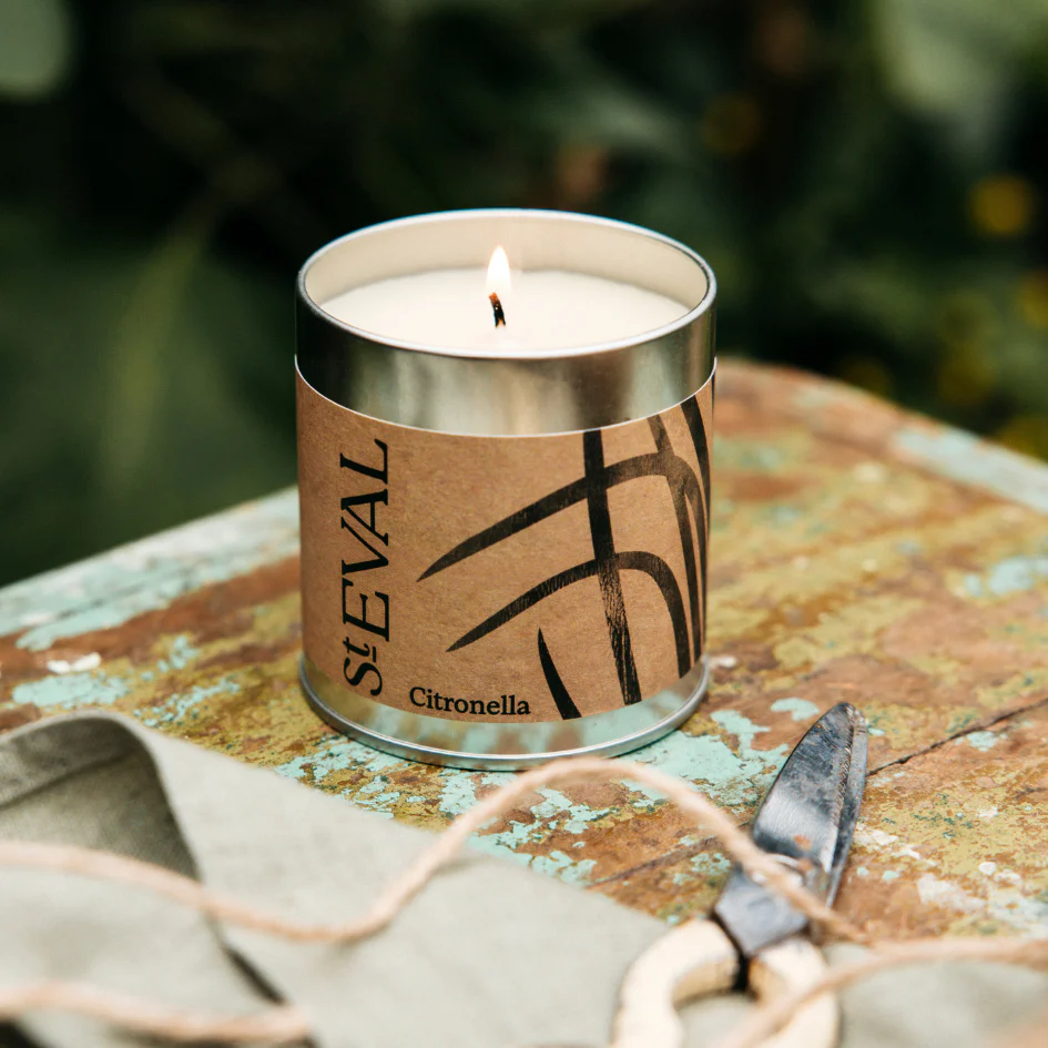 St Eval Citronella Scented Tin Candle - Image 4