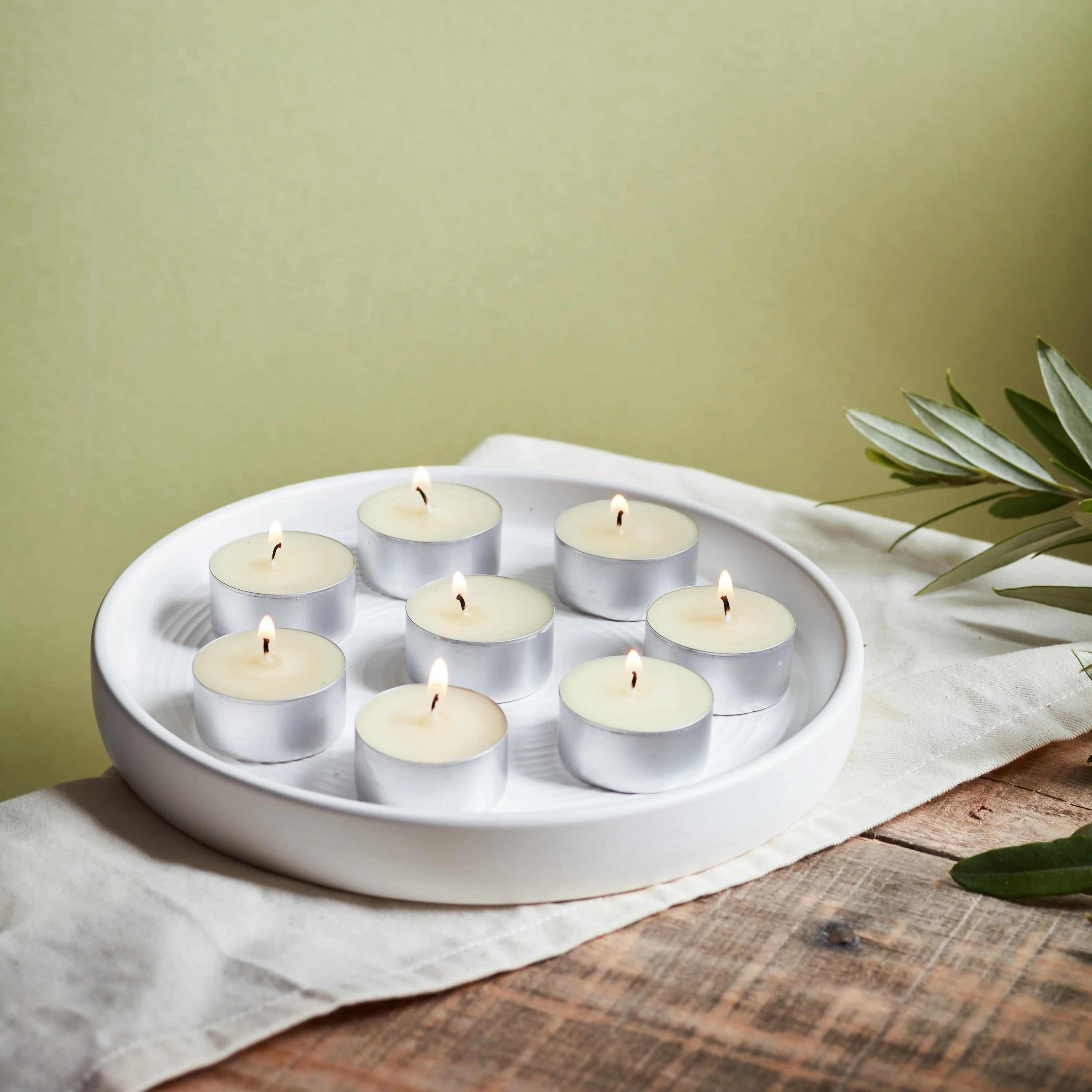 St Eval Holy Smoke Scented Tealights, (Set Of 9) - Image 4
