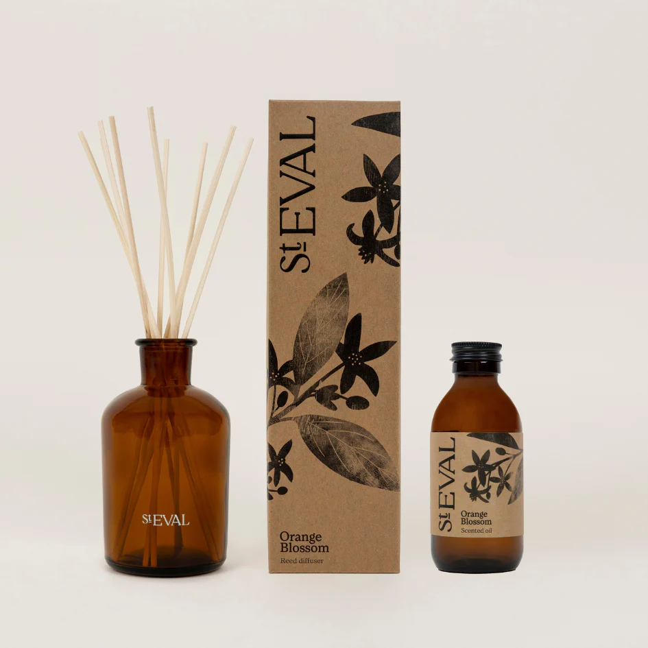 St Eval Reed Diffuser, Orange Blossom - Image 2