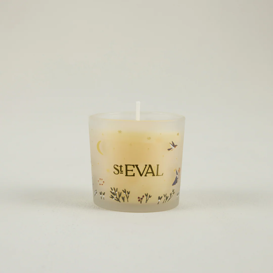 St Eval Orange & Cinnamon Scented Candle, Wonderland Glass - Image 2