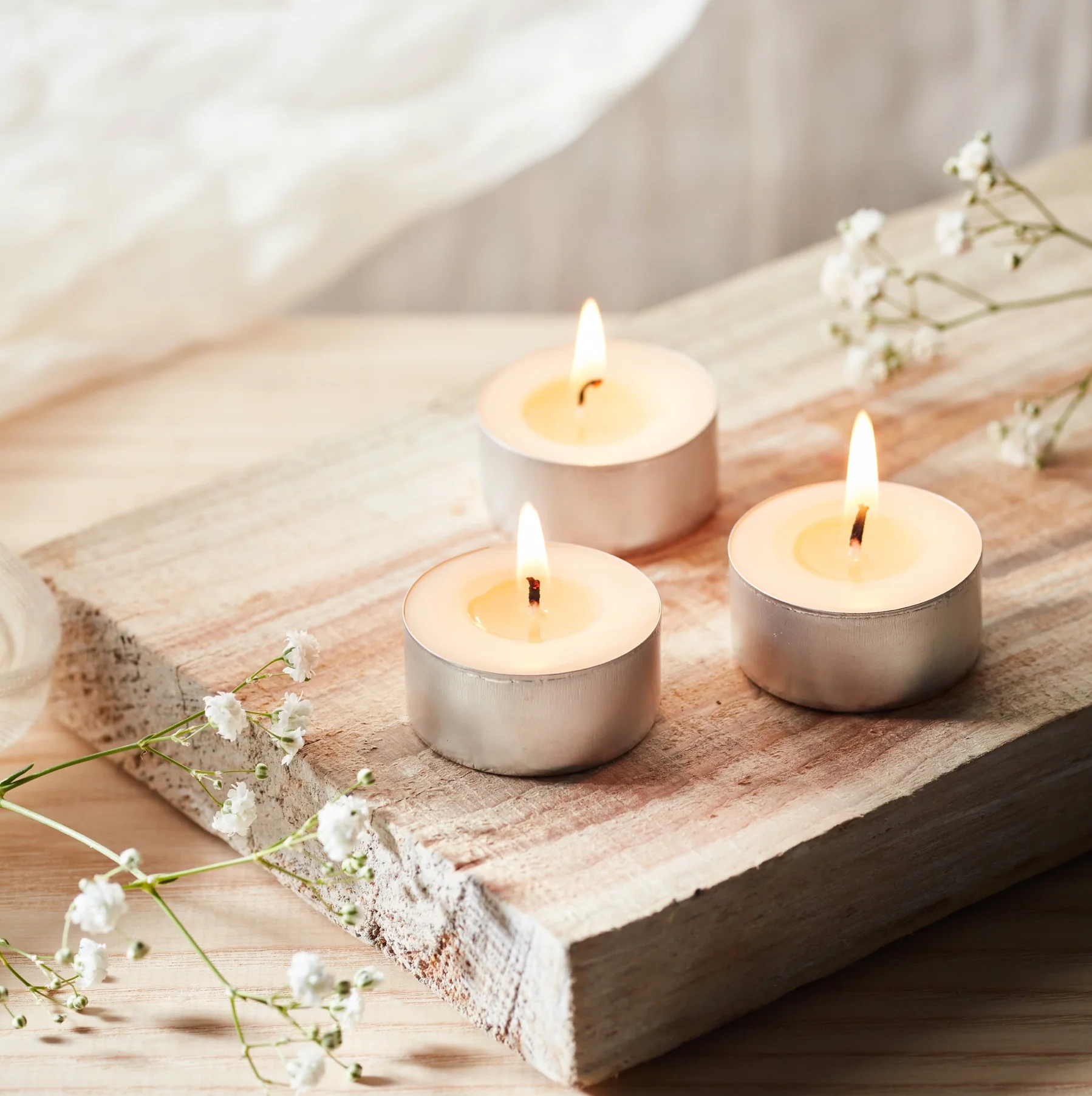 St Eval Sea Salt Scented Tealights, (Set Of 9) - Image 5