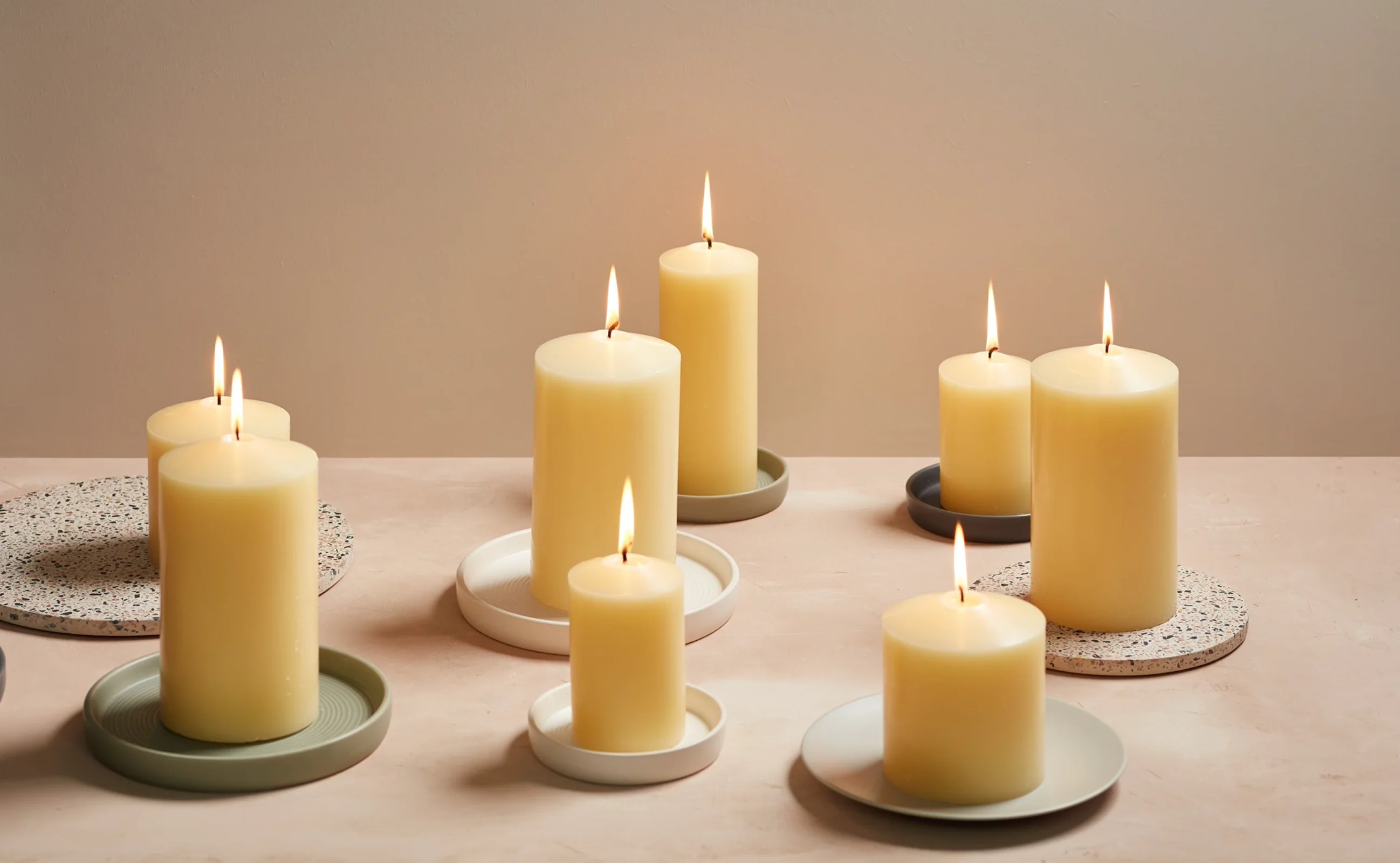 St Eval Unscented Church Pillar Candle, Ivory 10 X 13 CM - Image 4