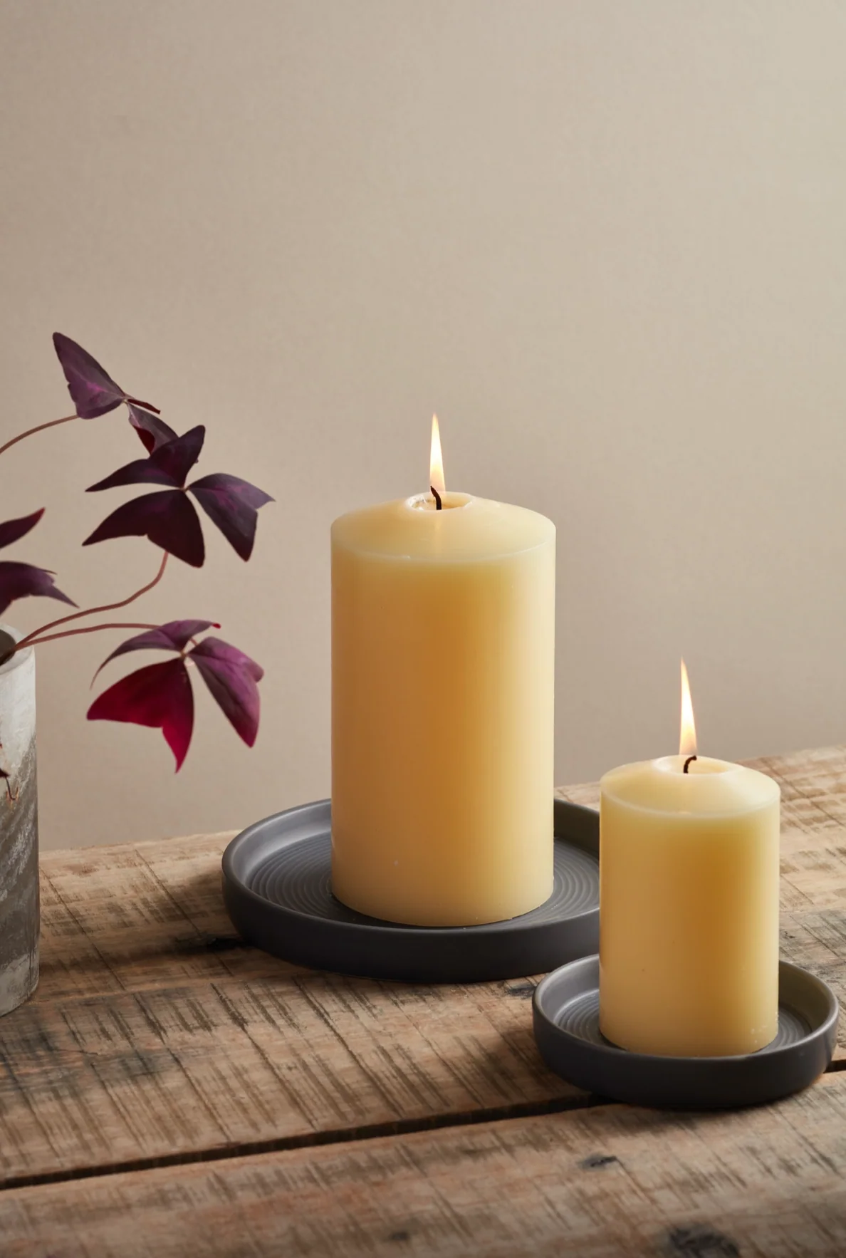 St Eval Unscented Church Pillar Candle, Ivory 8 X 20 CM - Image 3