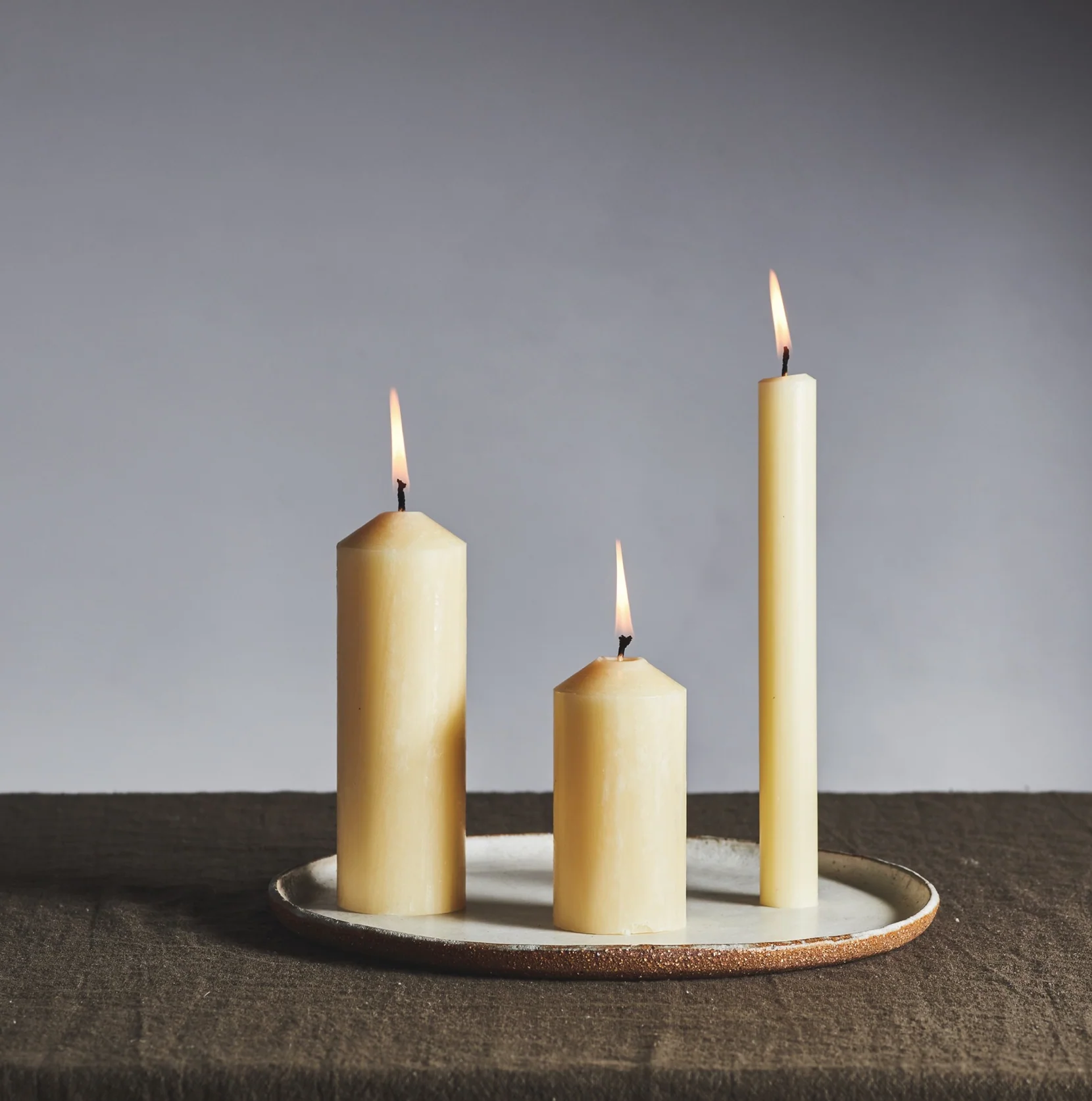 St Eval Unscented Church Pillar Candle, Ivory 8 X 20 CM - Image 8