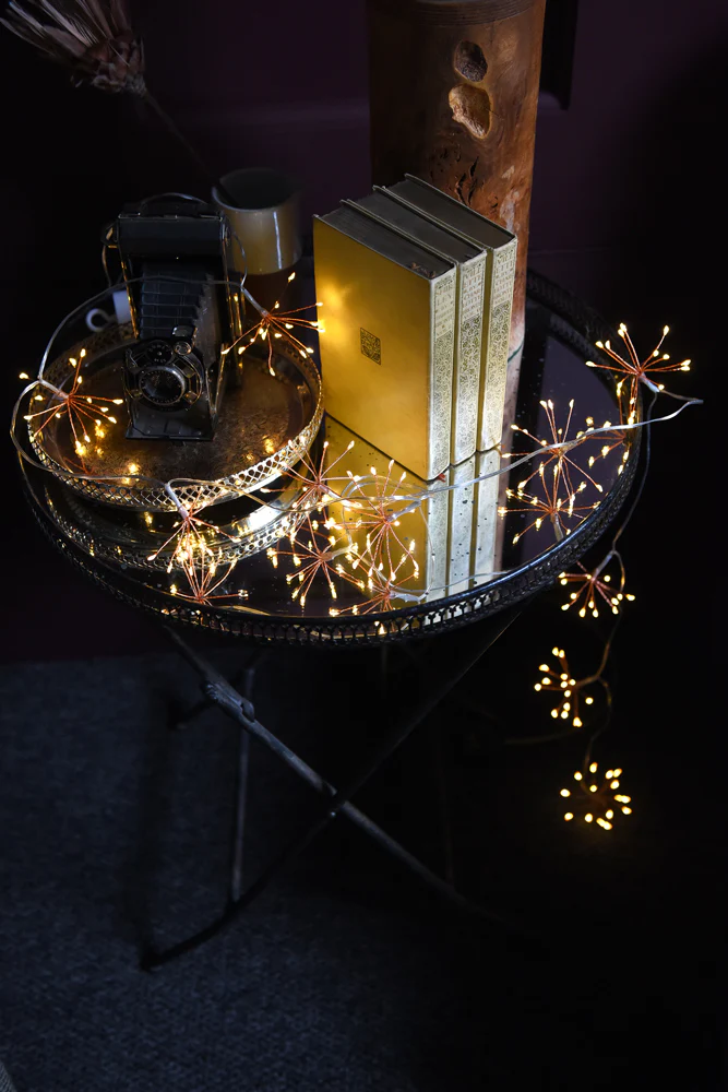 Starbursts Chain  LED Fairy Lights, ( Mains Powered ) - Image 8