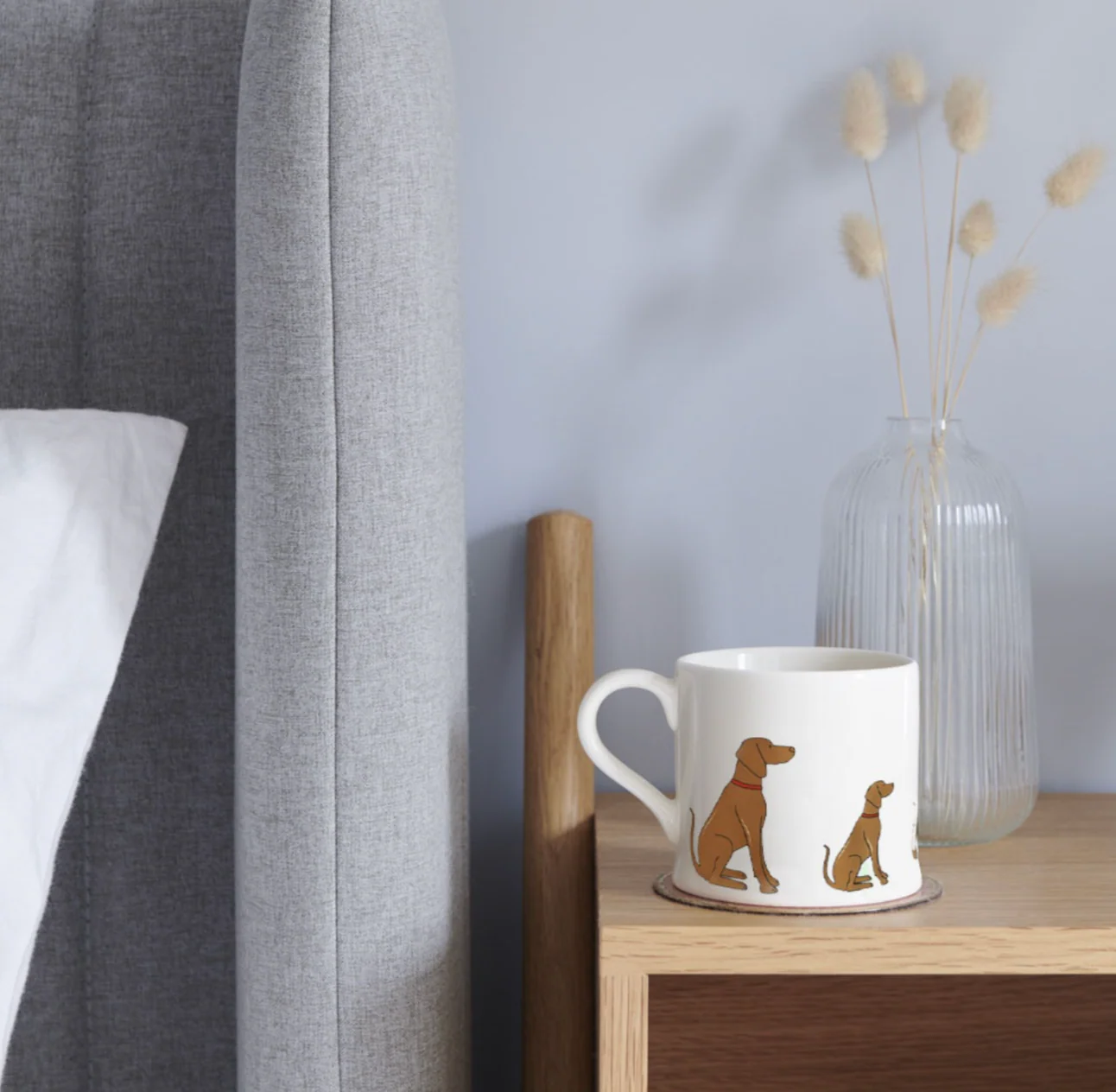 Sweet William Ceramic Mug, Vizsla - Image 4