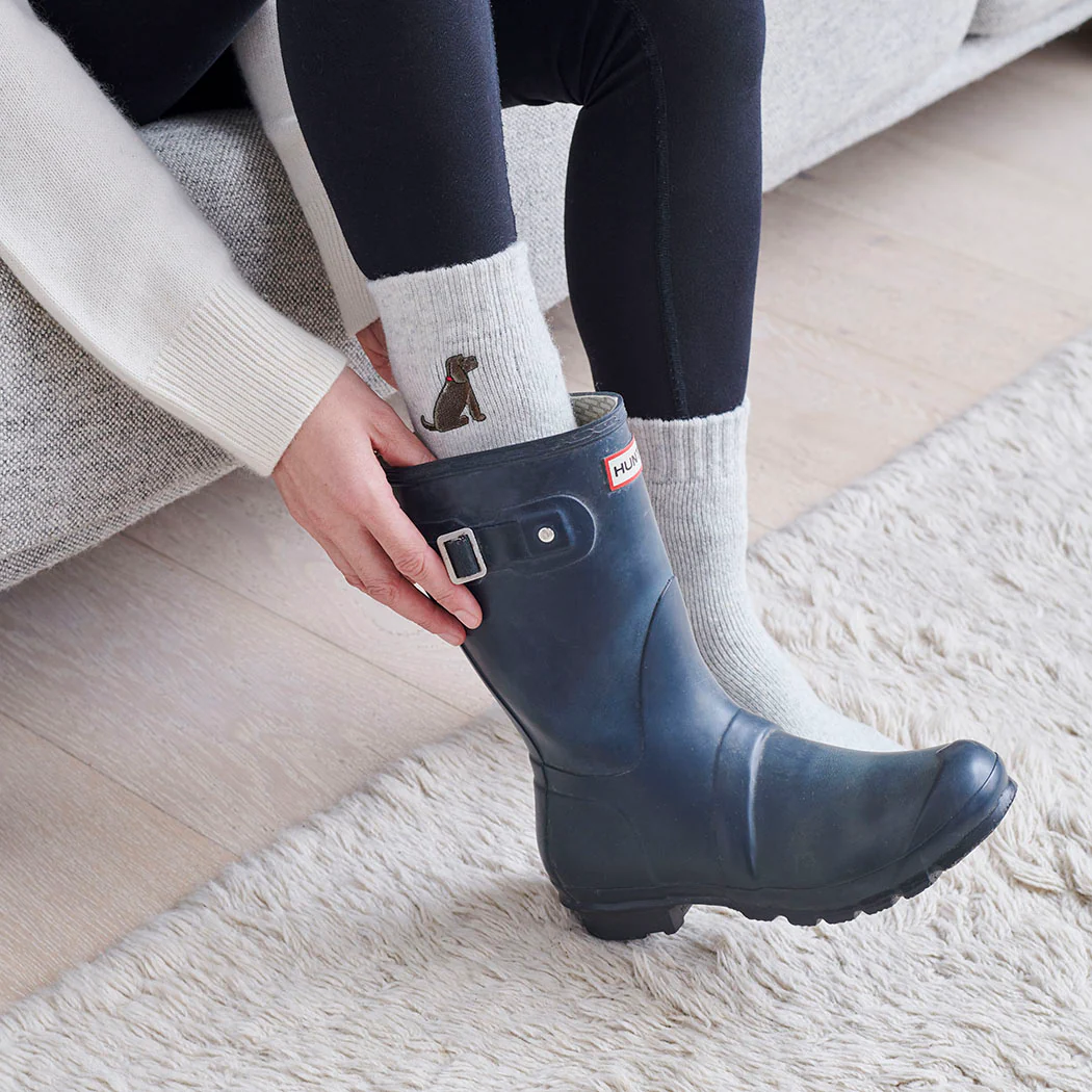 Sweet William Dog Walker Socks, Chocolate Cocker Spaniel - Image 3
