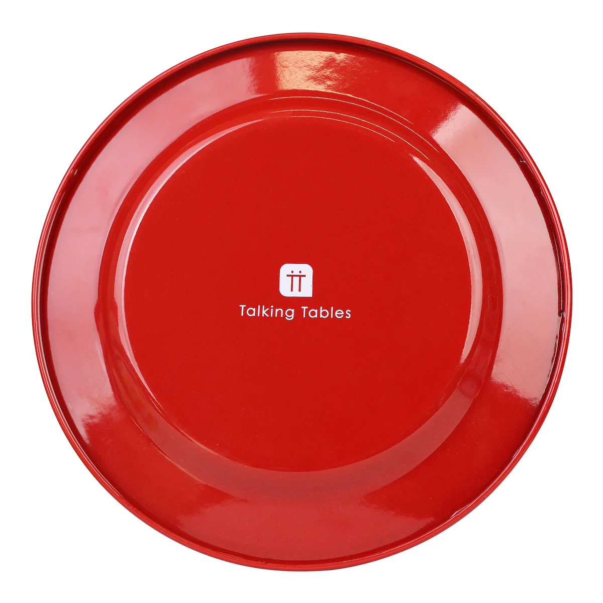 Talking Tables Bon Appetit Chilli Enamel Side Plate, (20CM) - Image 5