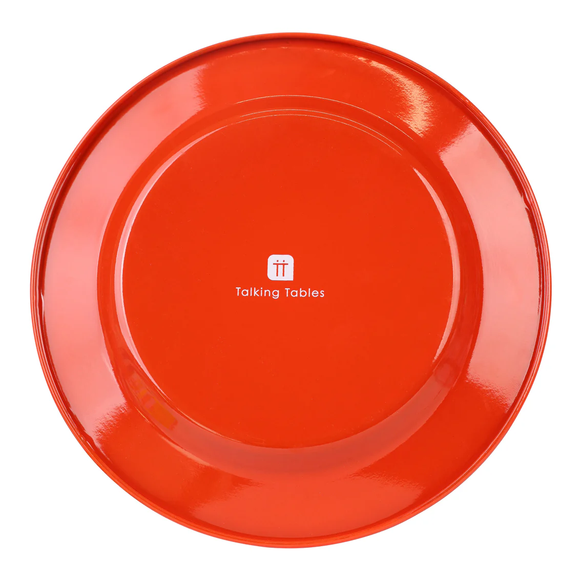 Talking Tables Bon Appetit Shrimp Enamel Dinner Plate, (25CM) - Image 4