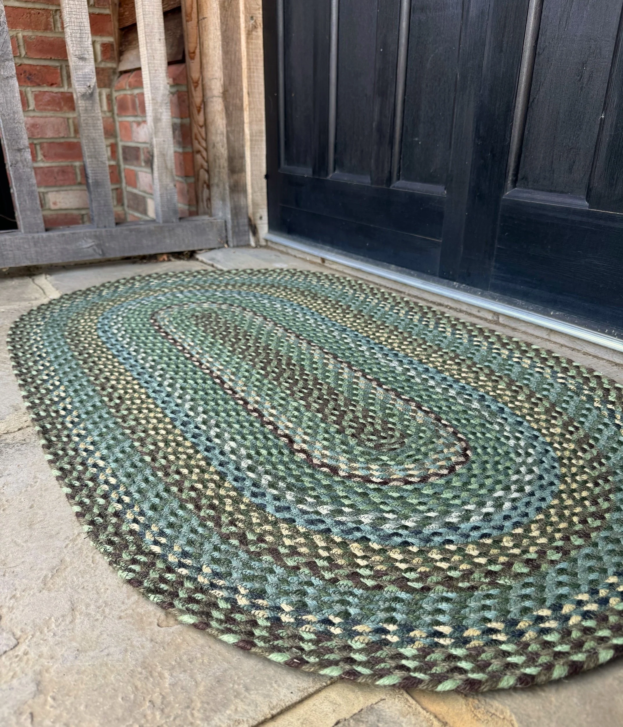 The Braided Rug Company Oval Jute Rug, Hedgerow - Image 3