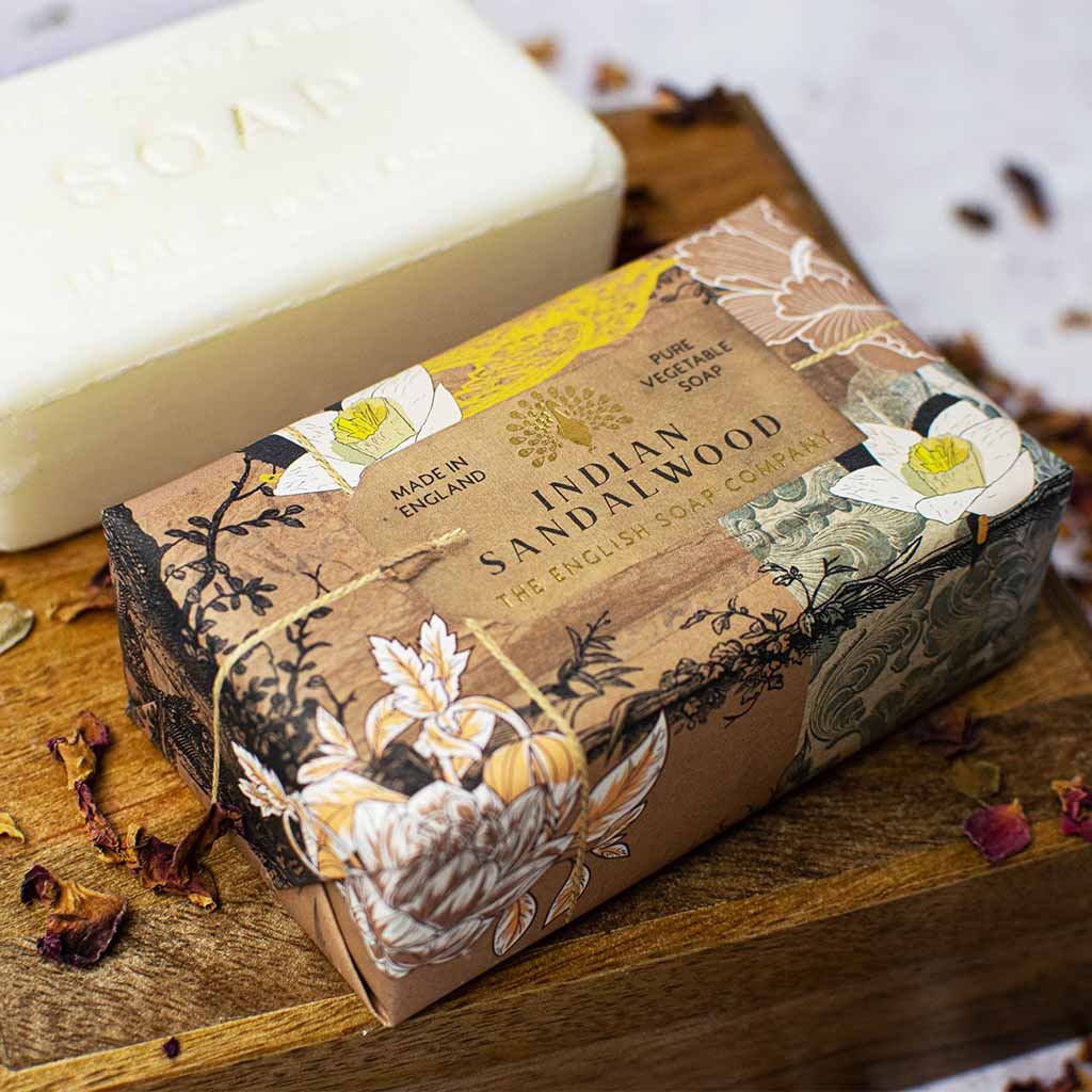 The English Soap Company Anniversary, Indian Sandalwood Soap - Image 5