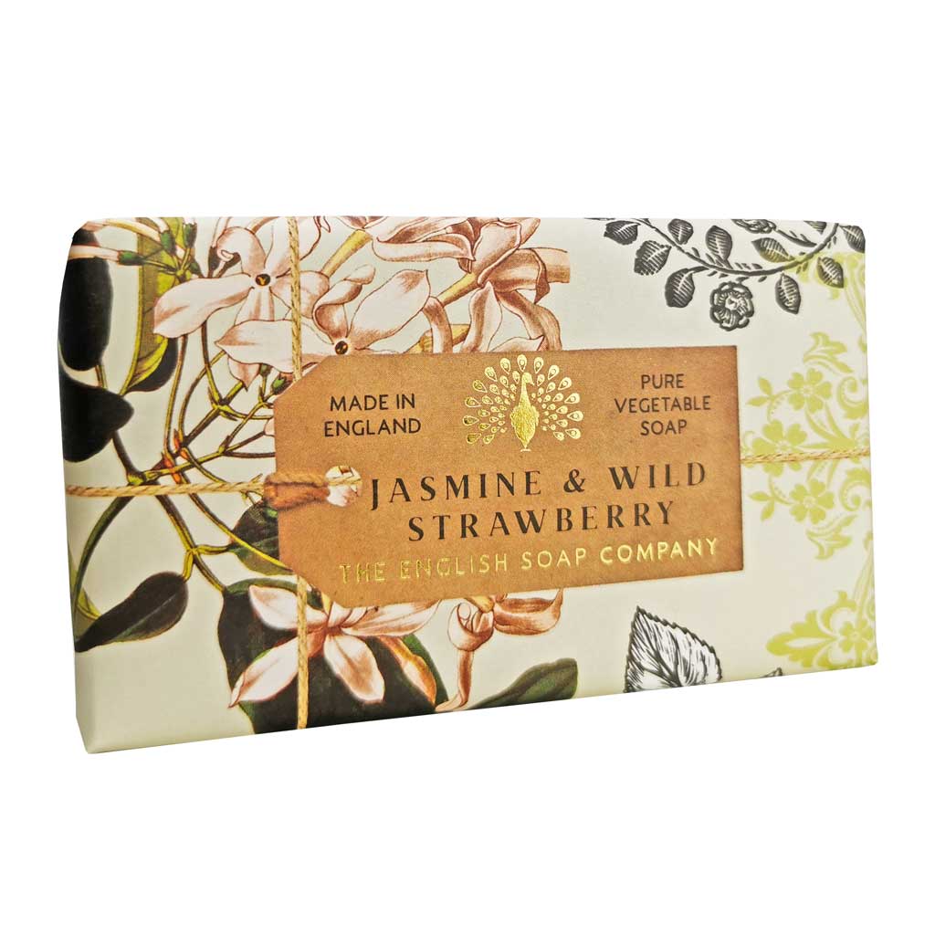 The English Soap Company Anniversary, Jasmine & Wild StrawberrySoap - Image 2