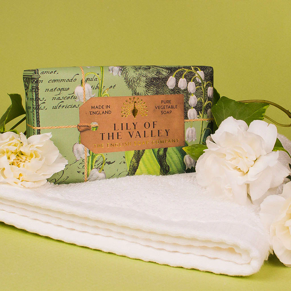 The English Soap Company Anniversary, Lily Of The Valley Soap - Image 4