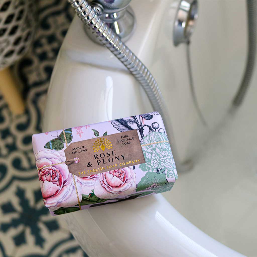The English Soap Company Anniversary, Rose & Peony Soap - Image 6