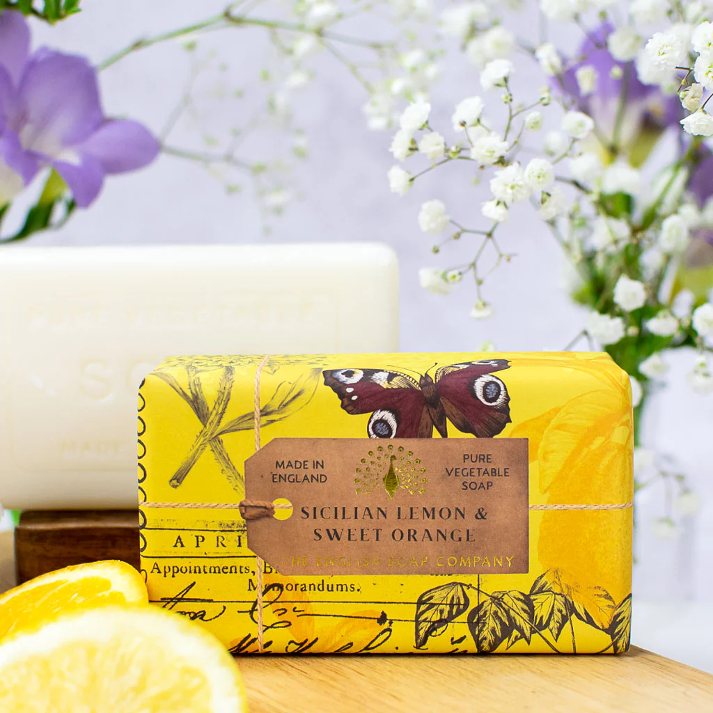The English Soap Company Anniversary, Sicilian Lemon and Sweet Orange Soap - Image 4