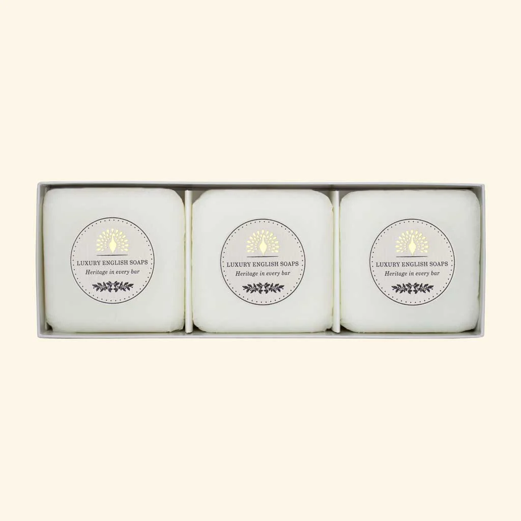 The English Soap Company Heritage Collection, English Lavender (Triple Soap Gift Box) - Image 7