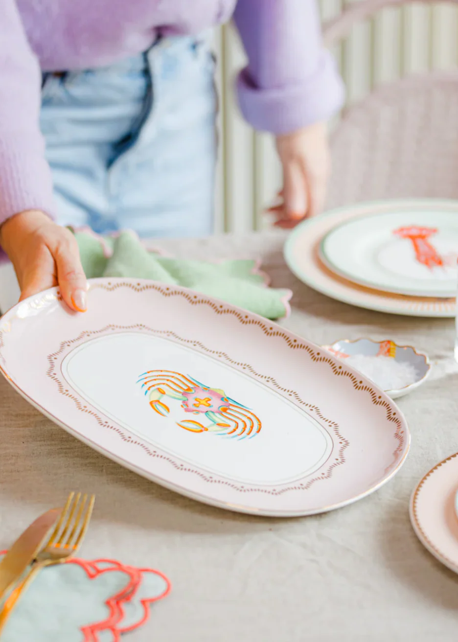 Yvonne Ellen Crab Serving Platter - Image 4