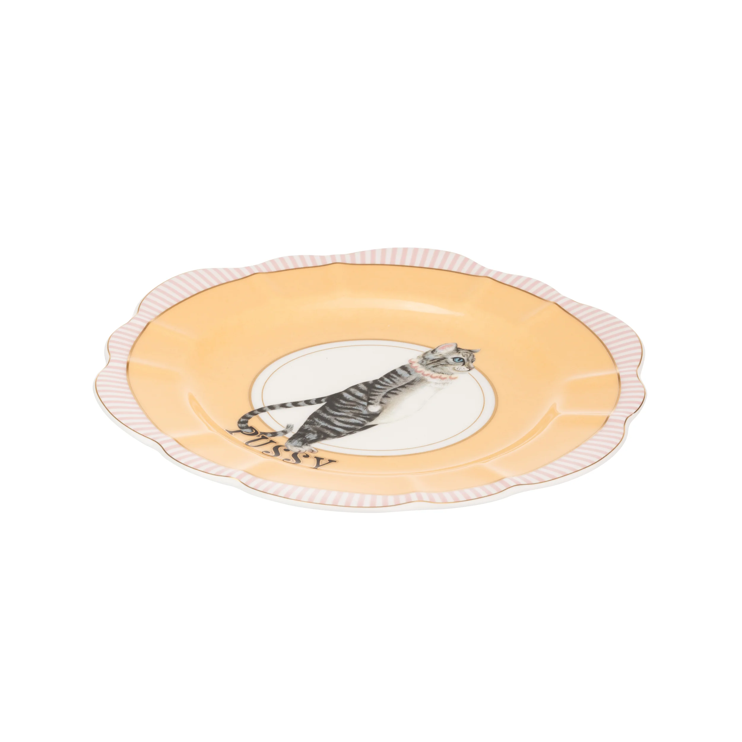 Yvonne Ellen Flower Shaped Sandwich Plate, Pussy Cat - Image 7