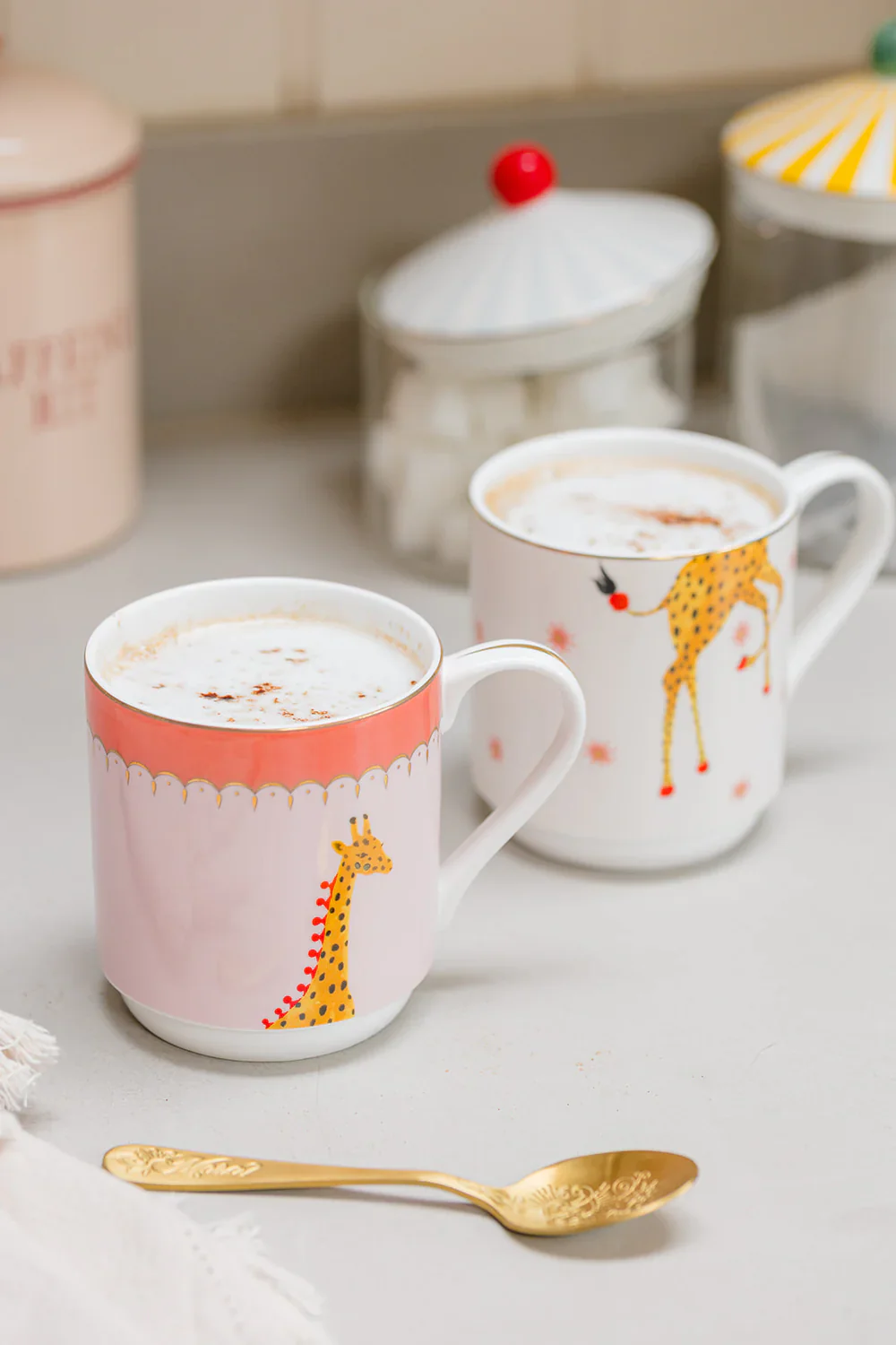 Yvonne Ellen Giraffe Stacking Mugs Set - Image 2